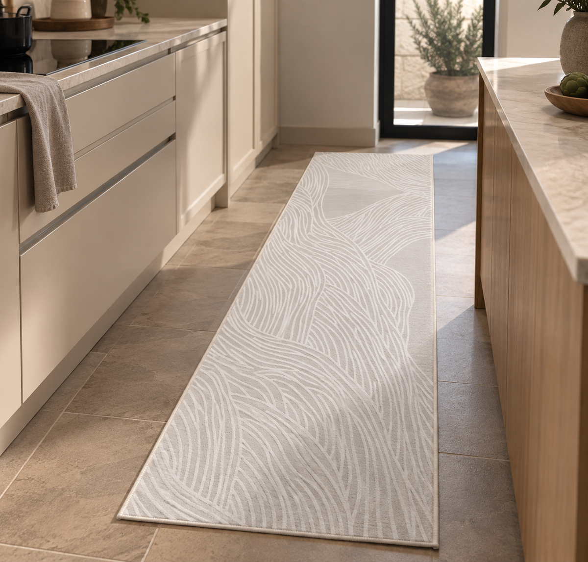 Léna - Tapis lavable et antidérapant