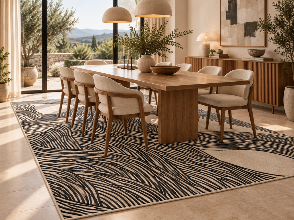 Léna - Tapis lavable et antidérapant