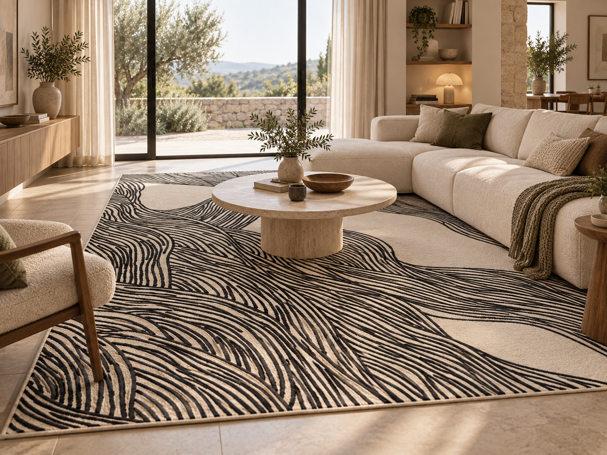 Léna - Tapis lavable et antidérapant