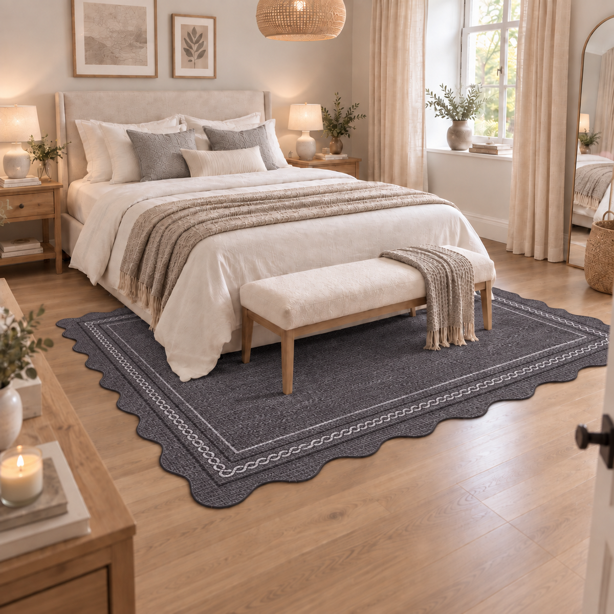 Lily - Tapis lavable et antidérapant