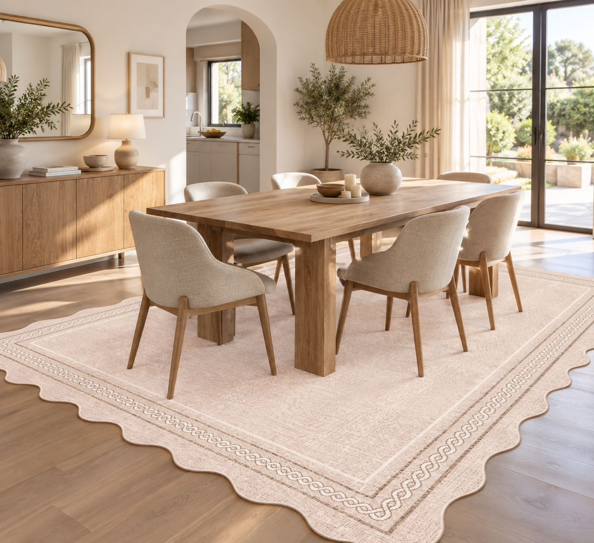 Lily - Tapis lavable et antidérapant