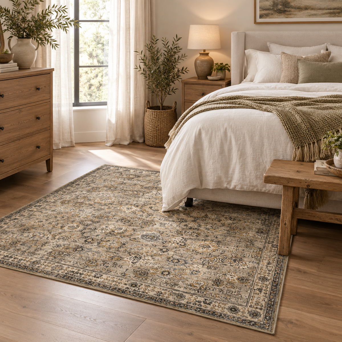 Lise - Tapis lavable et antidérapant