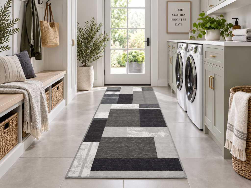 Loïc - Tapis lavable et antidérapant