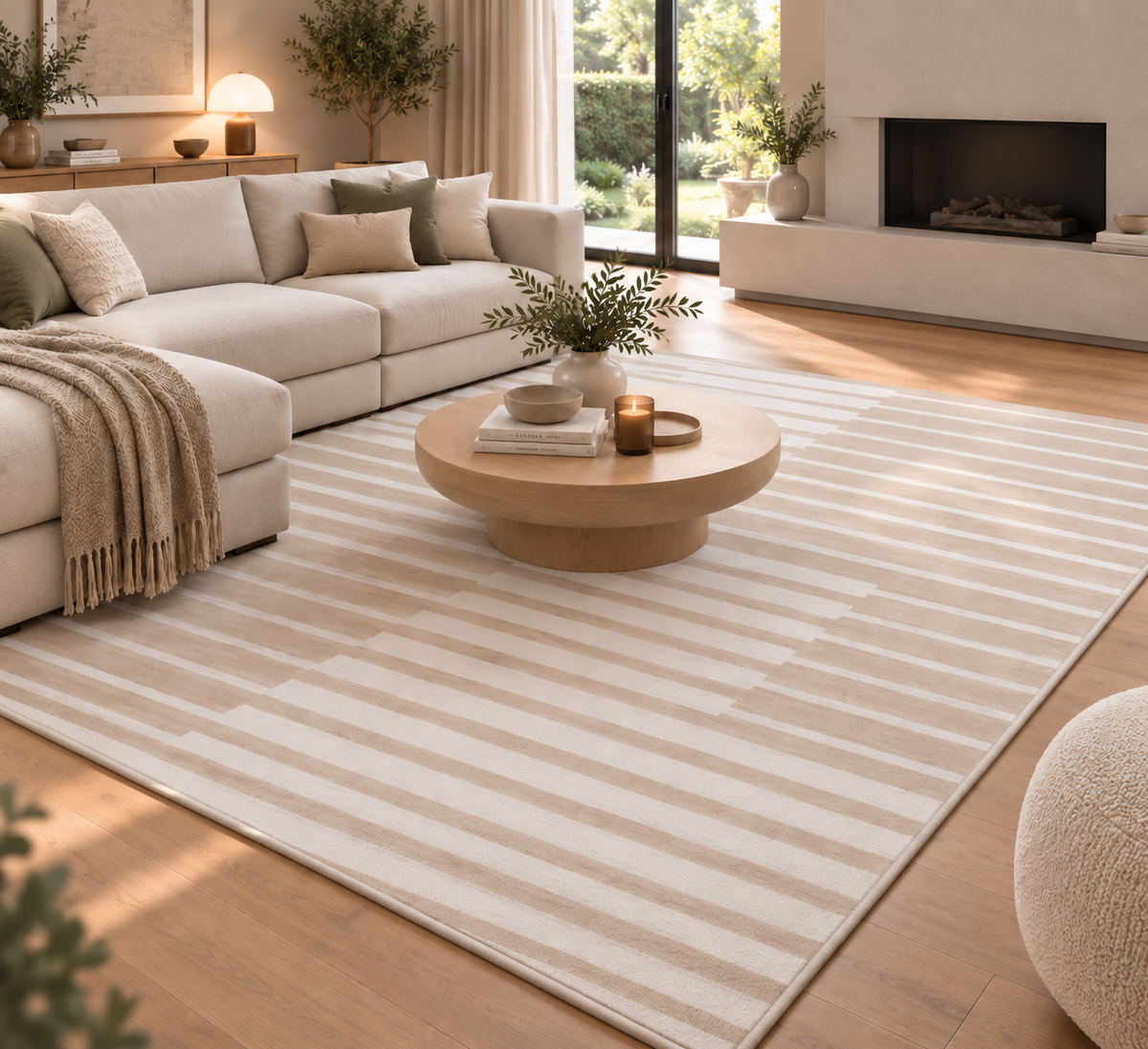 Lorena - Tapis lavable et antidérapant