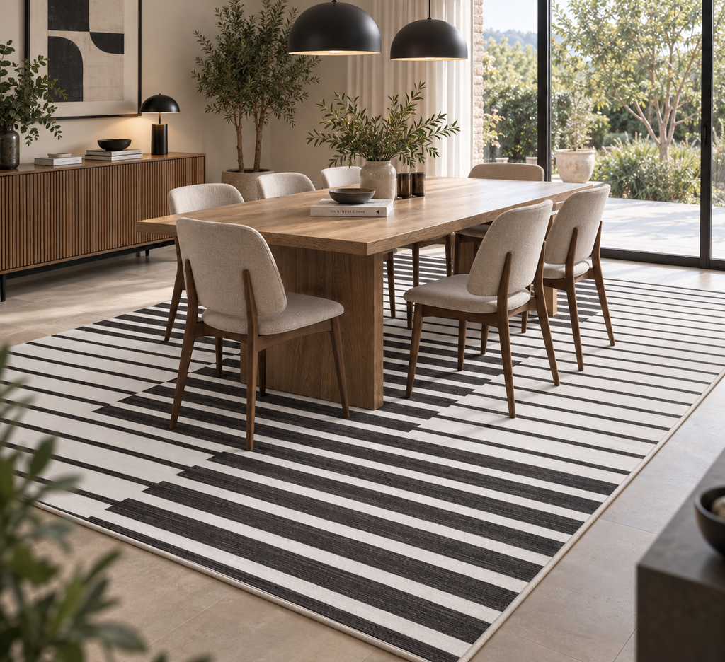 Lorena - Tapis lavable et antidérapant