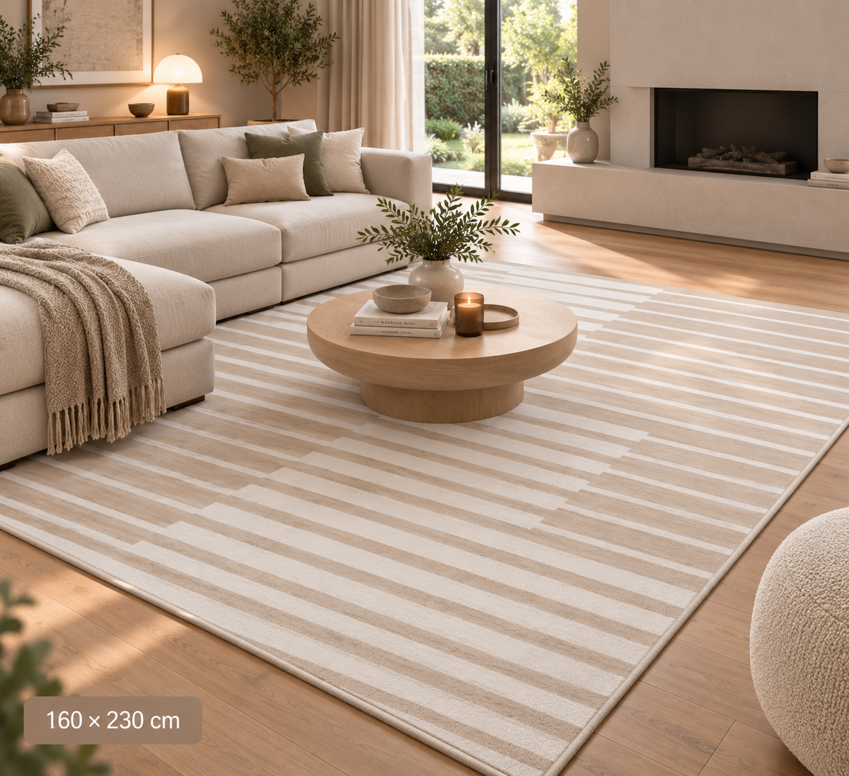 Lorena - Tapis lavable et antidérapant