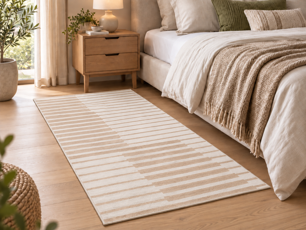 Lorena - Tapis lavable et antidérapant