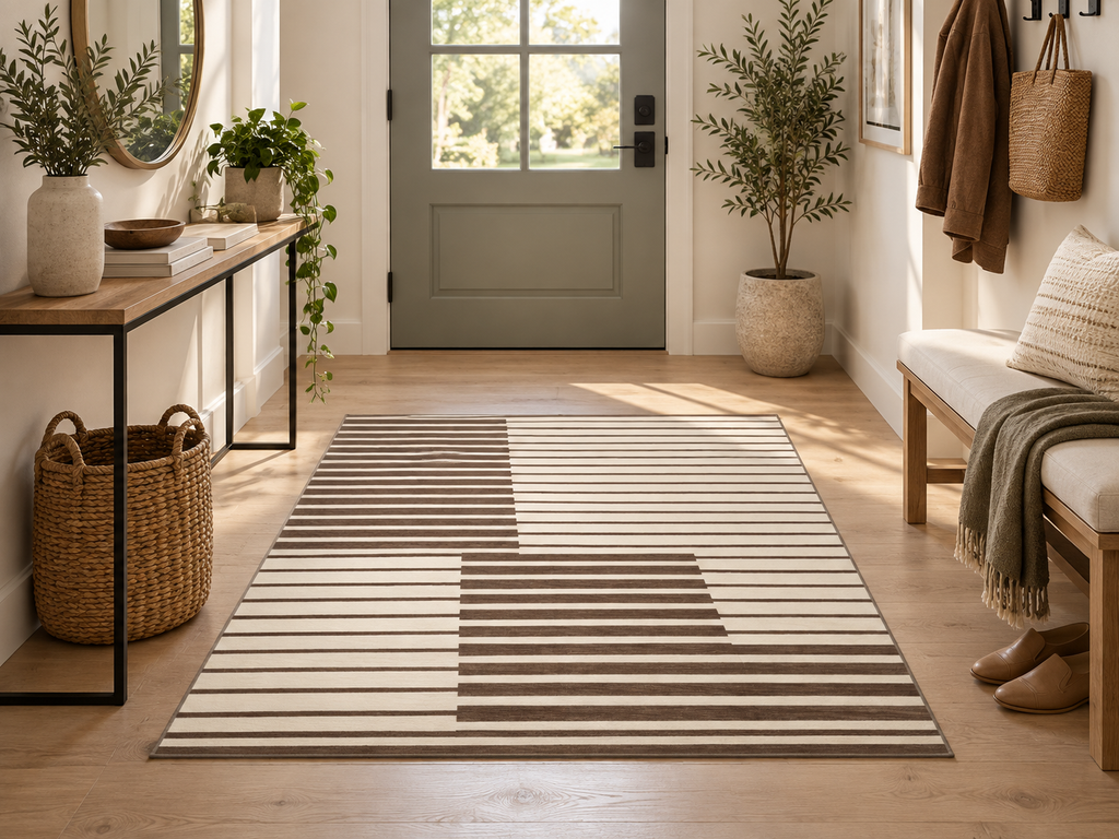 Lorena - Tapis lavable et antidérapant