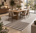 Lorena - Tapis lavable et antidérapant