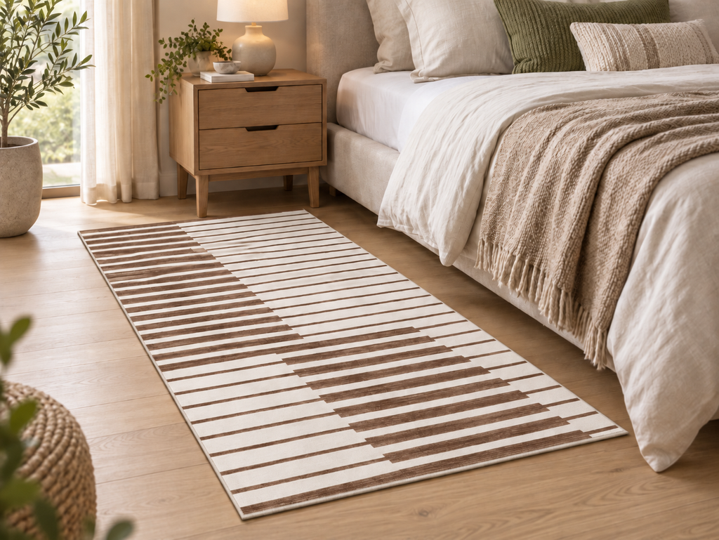 Lorena - Tapis lavable et antidérapant