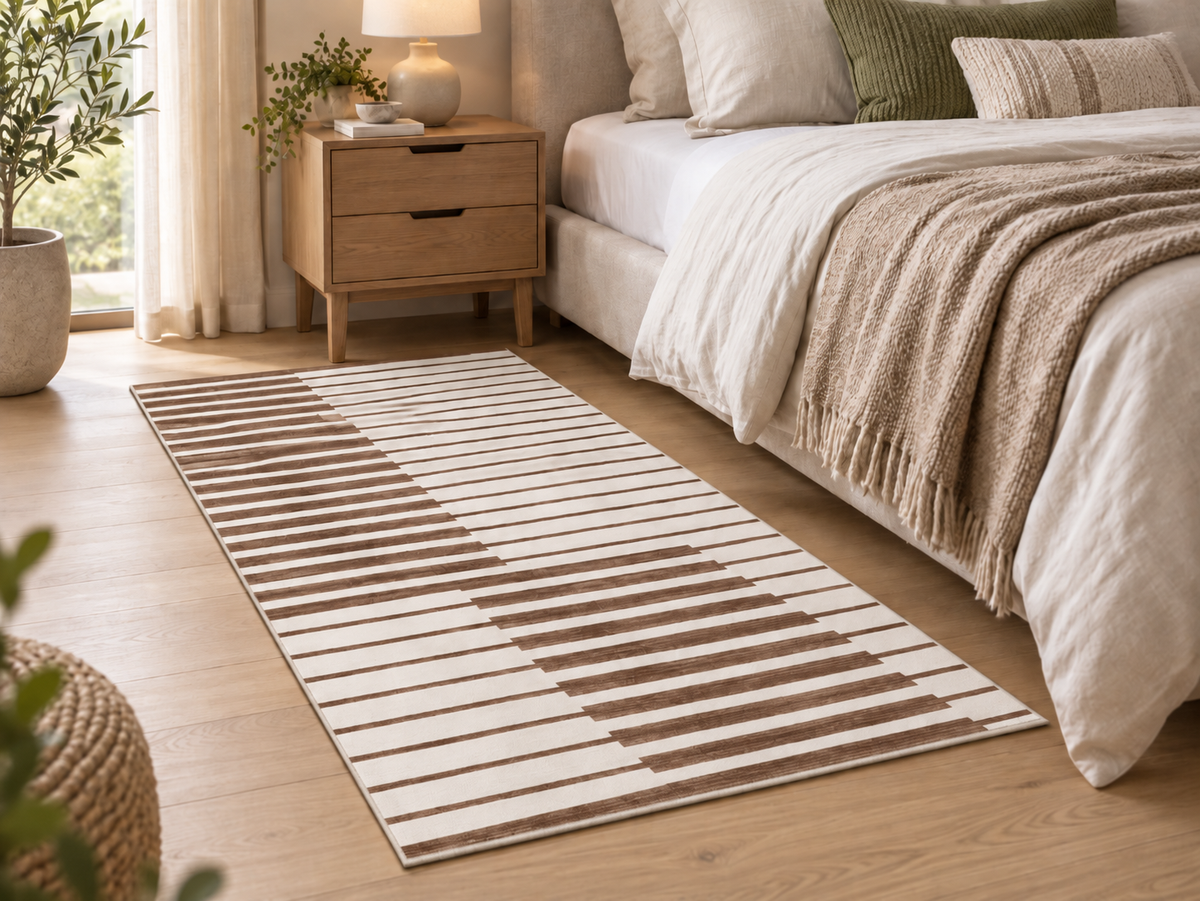 Lorena - Tapis lavable et antidérapant