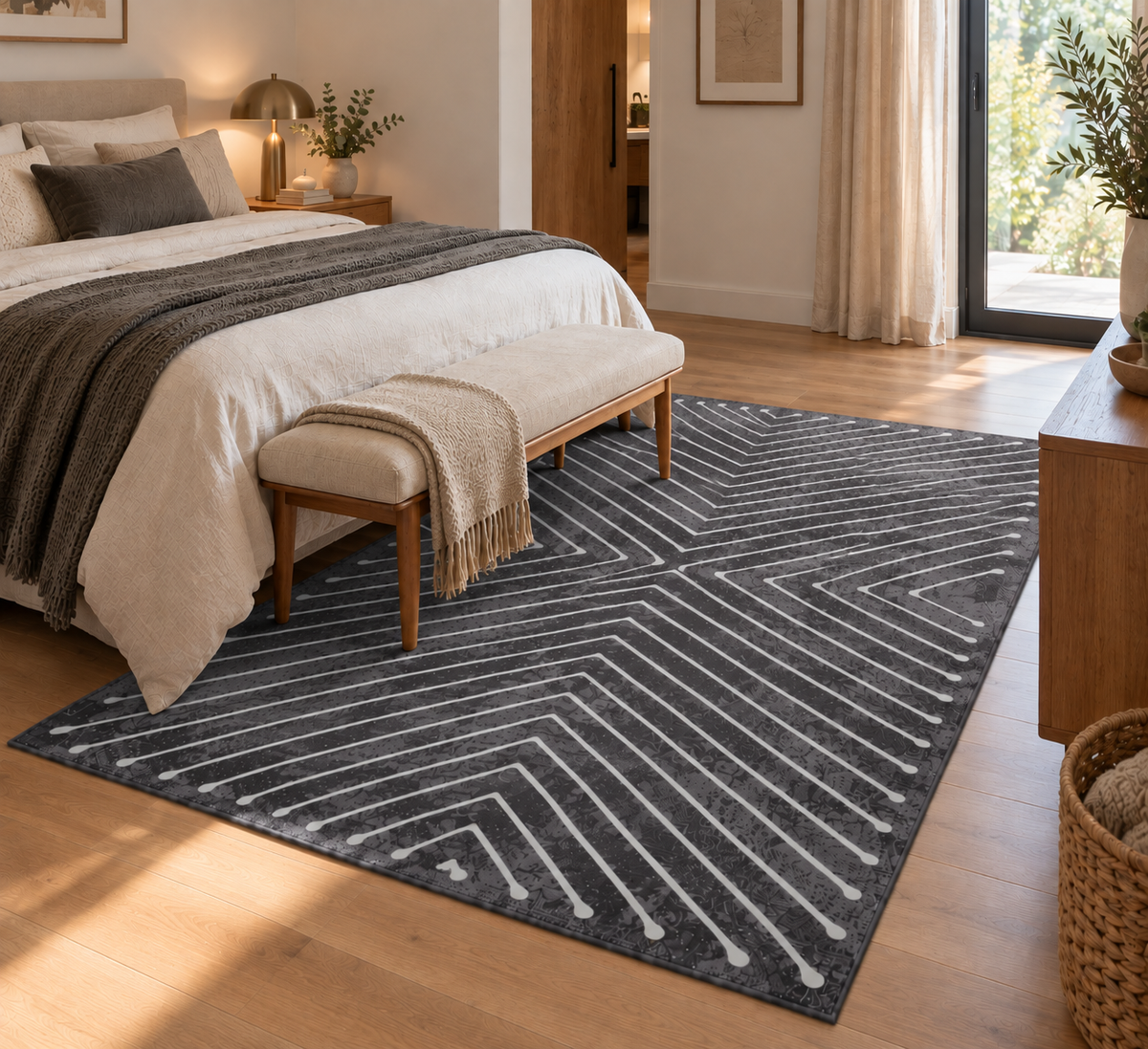Louis - Tapis lavable et antidérapant