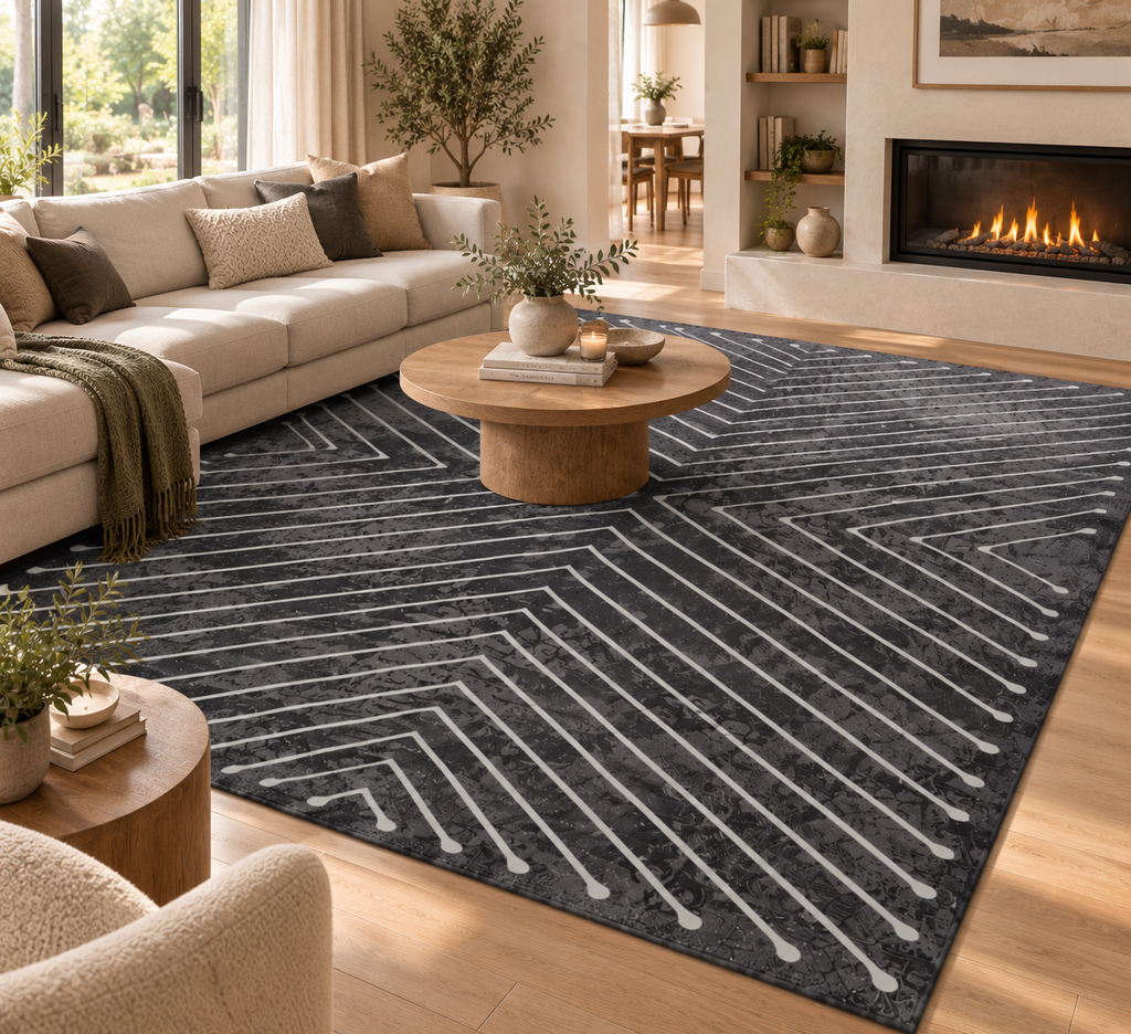 Louis - Tapis lavable et antidérapant