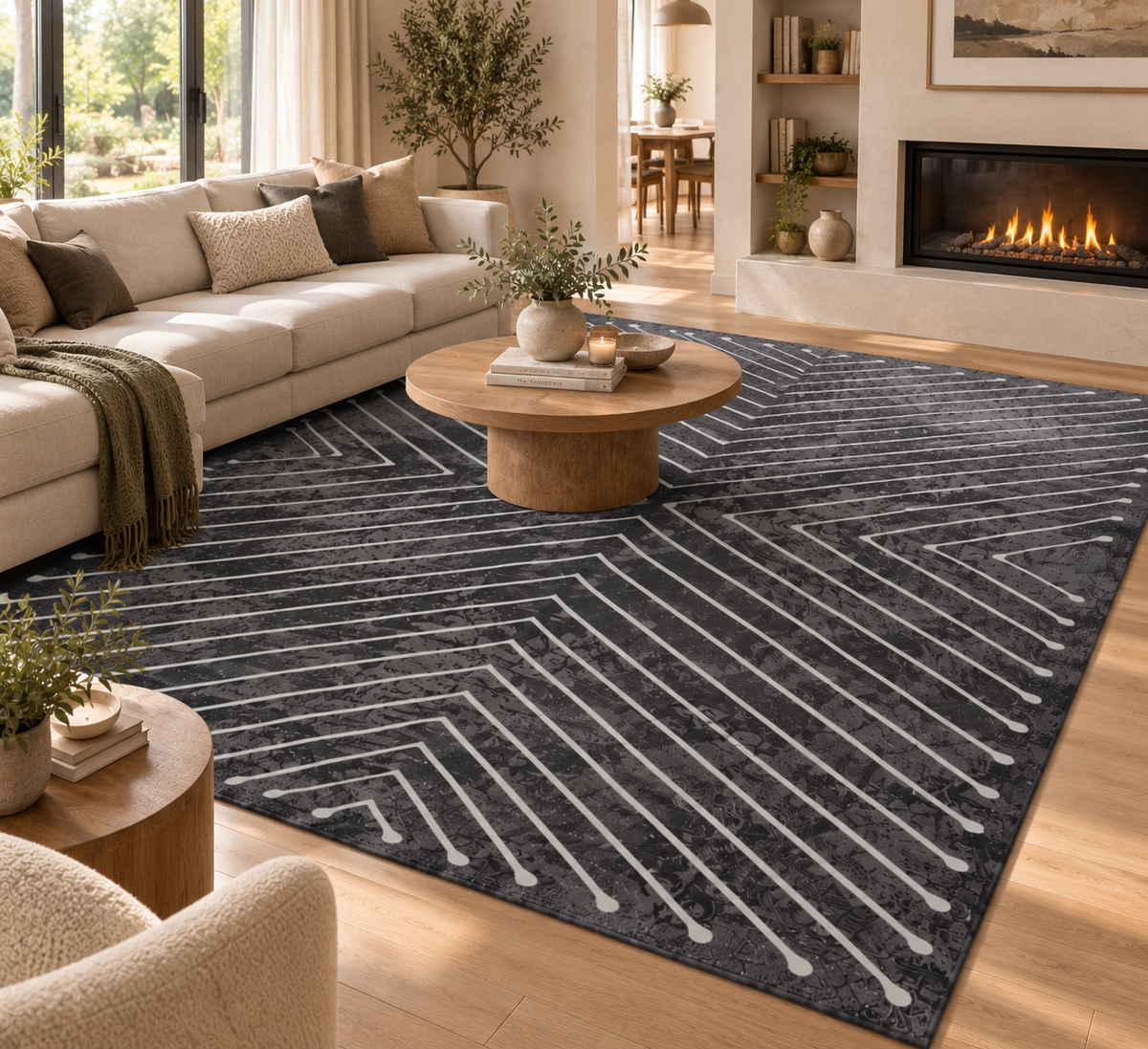 Louis - Tapis lavable et antidérapant
