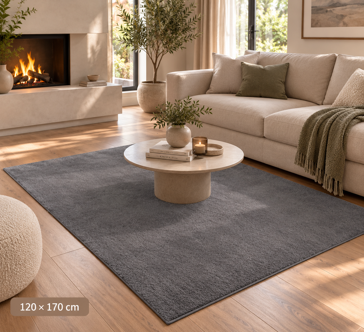 Lucca - Tapis lavable et antidérapant