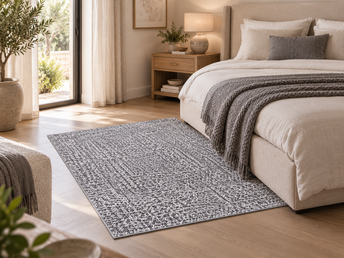 Lucciano - Tapis lavable et antidérapant