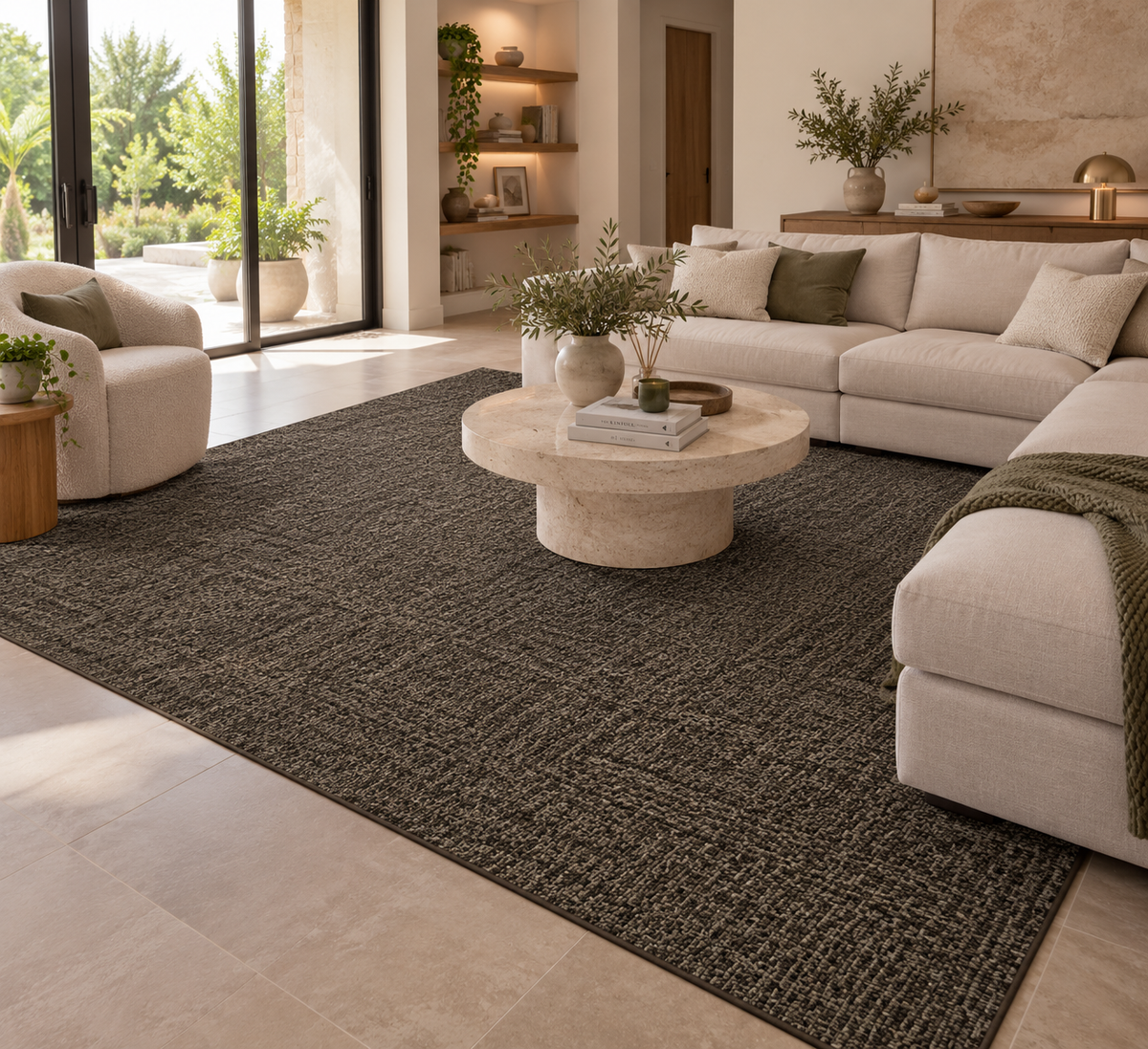 Lucciano - Tapis lavable et antidérapant