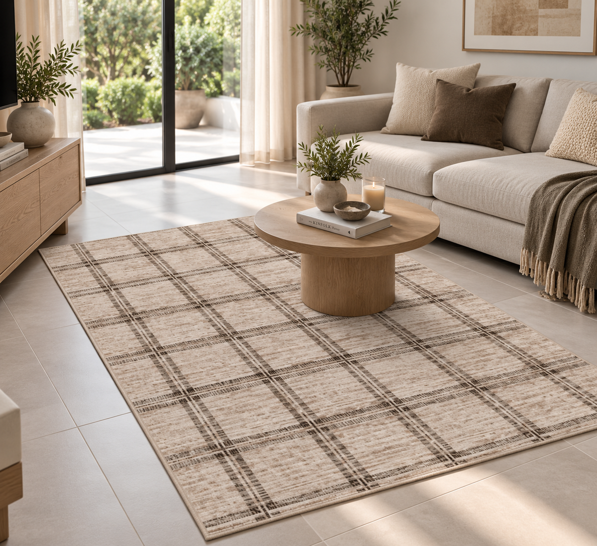 Luna - Tapis lavable et antidérapant