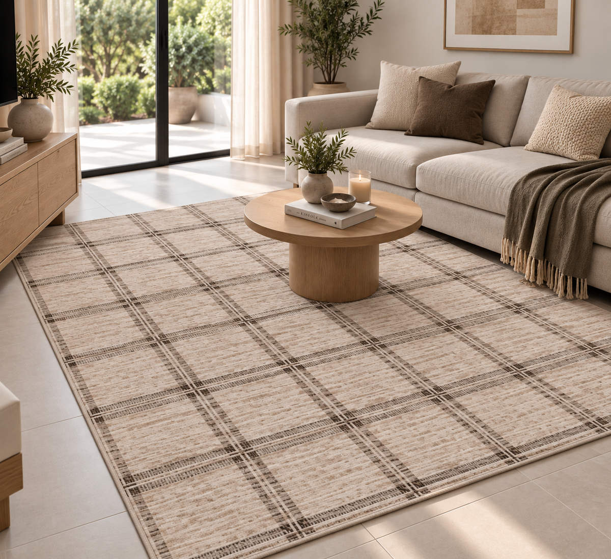 Luna - Tapis lavable et antidérapant