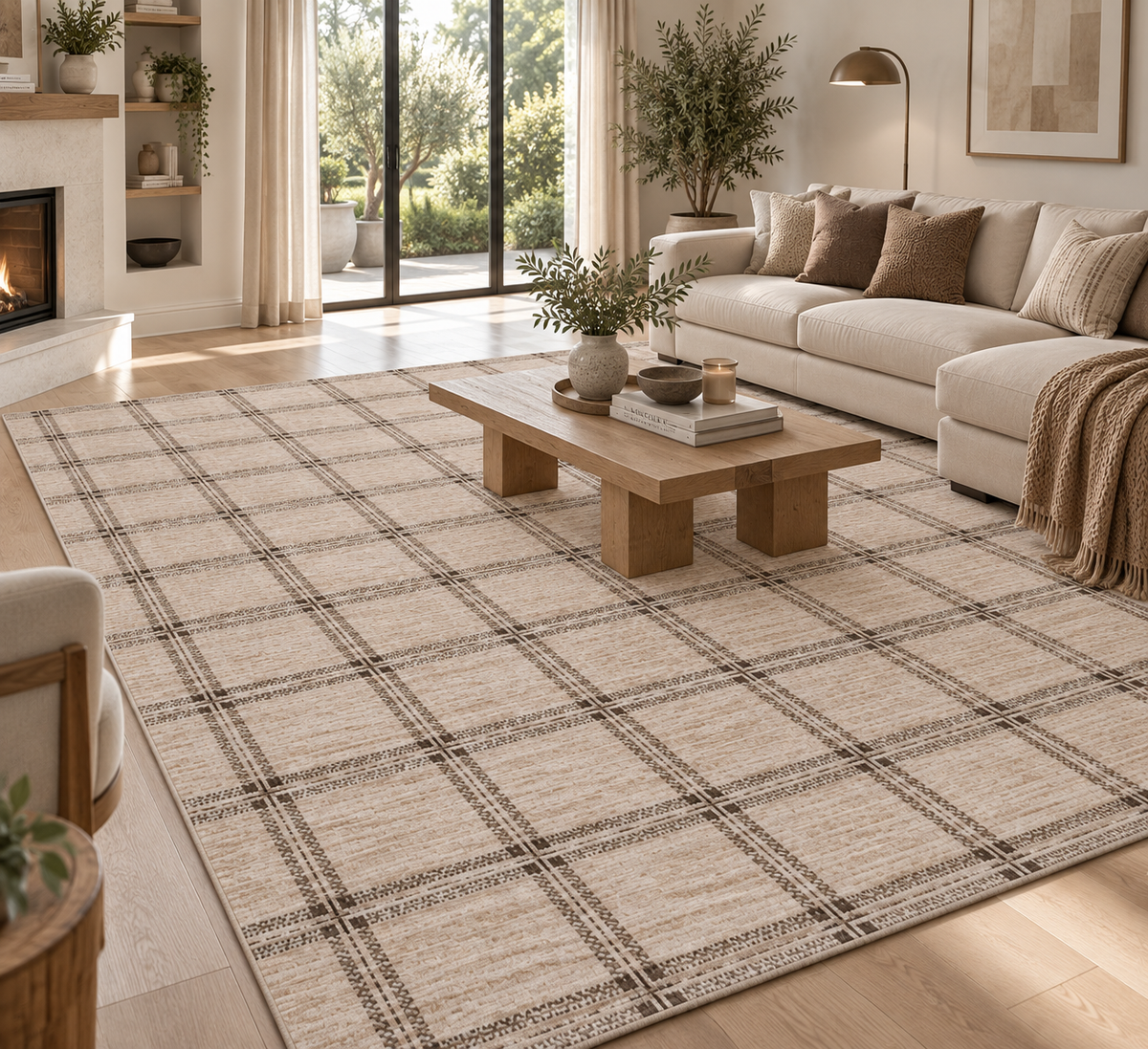 Luna - Tapis lavable et antidérapant