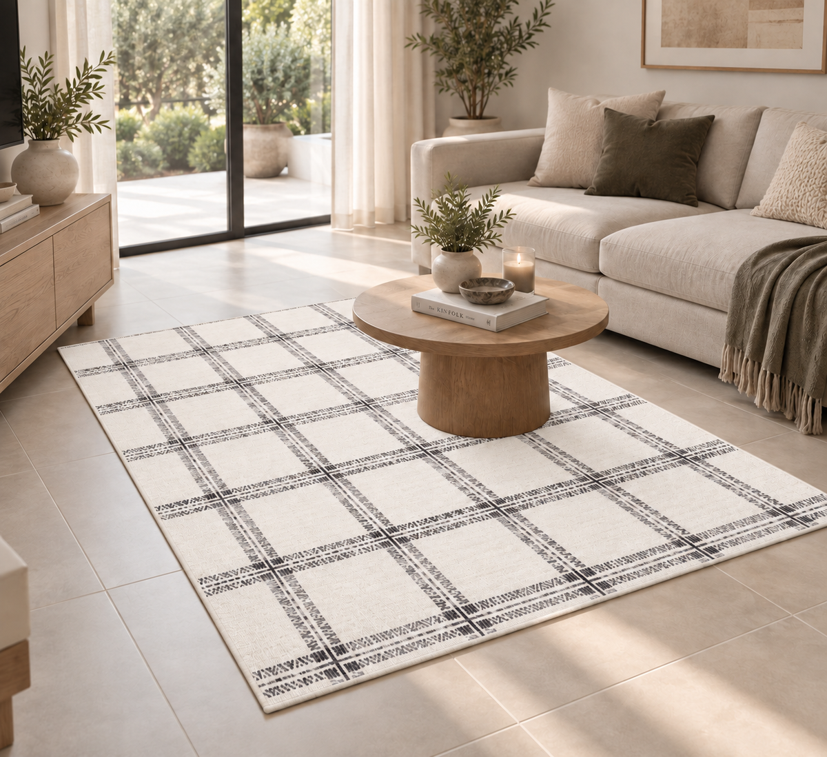 Luna - Tapis lavable et antidérapant