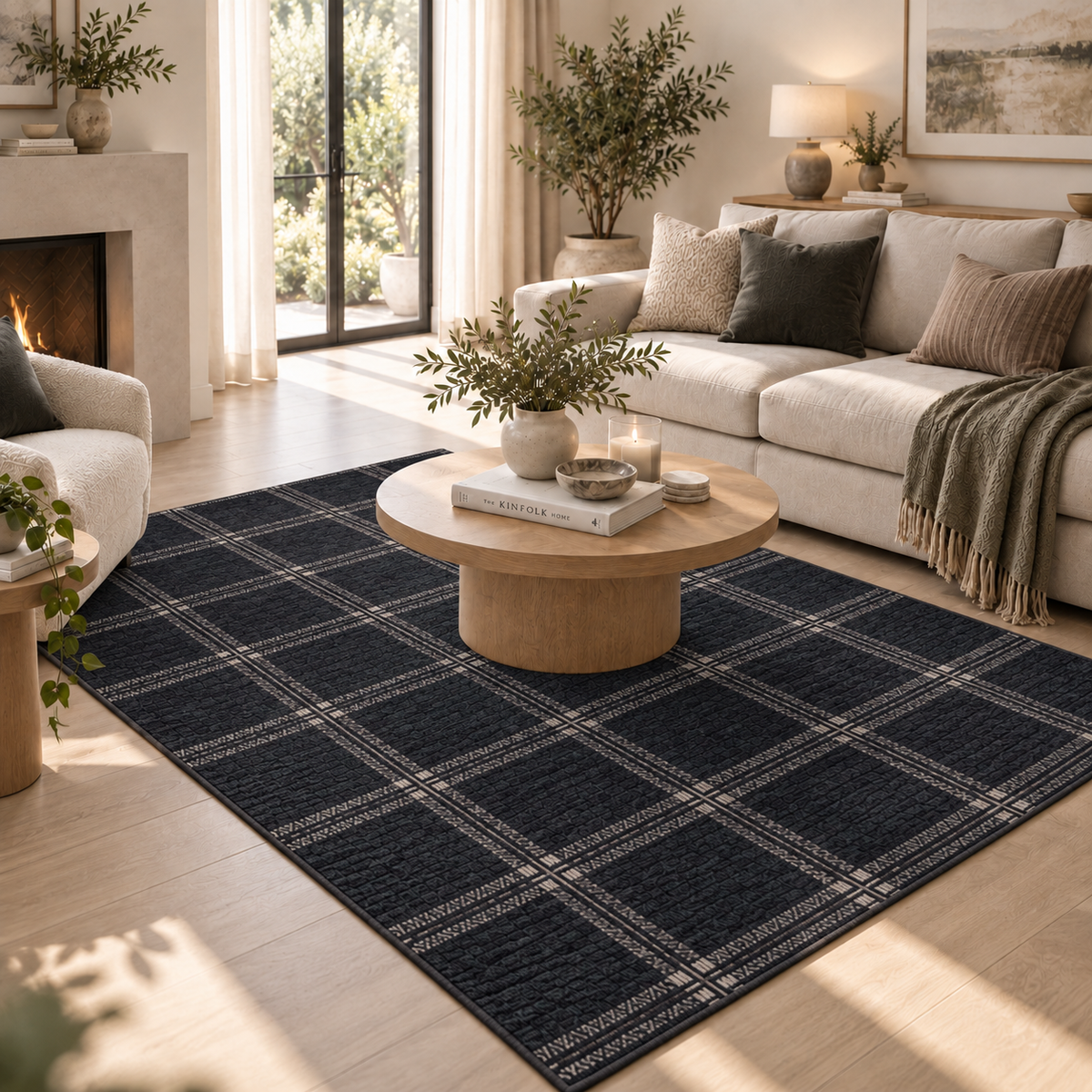 Luna - Tapis lavable et antidérapant