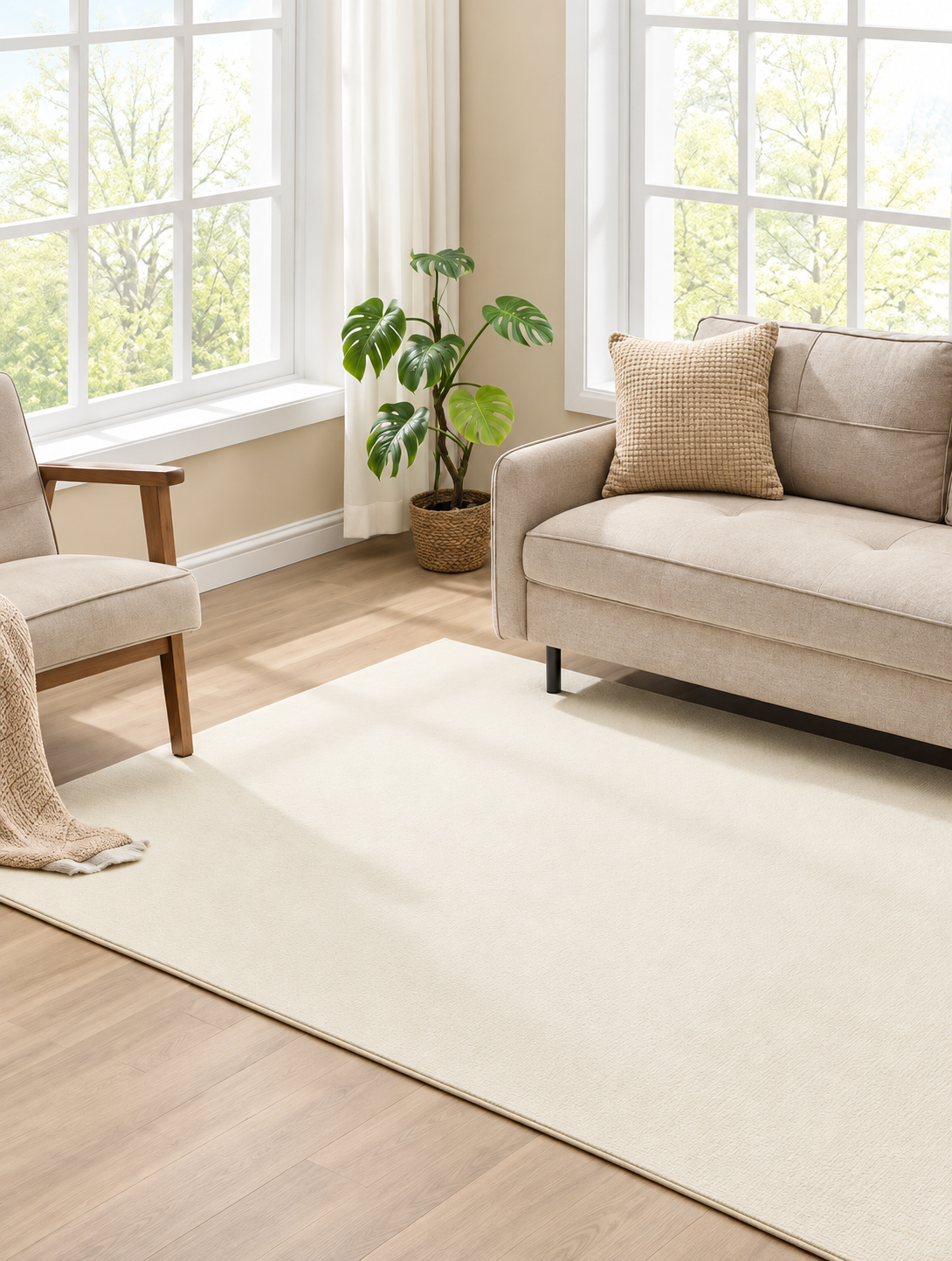 Léa  - Tapis lavable et antidérapant
